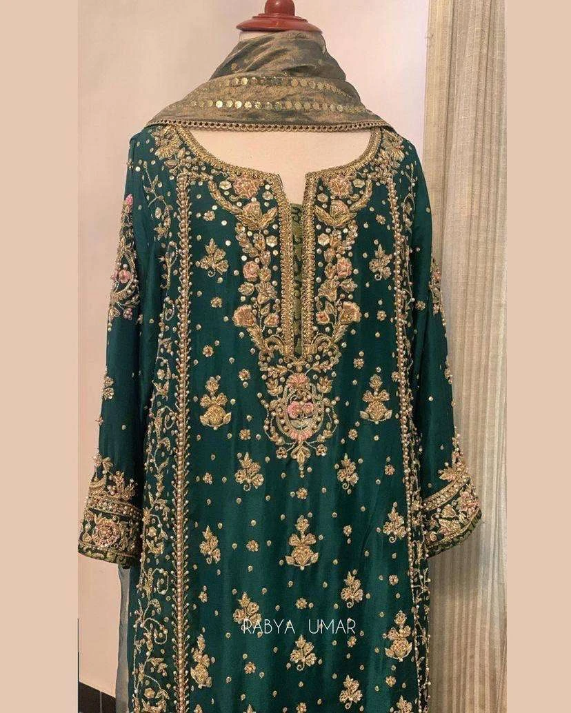 Vardan Ethnic Lc 1272 Chinon Silk Wholesale Pakistani Party Wear Salwar Suit — Wholesale Salwar Suits, MPA wholesale from Surat - Gallery Image 3